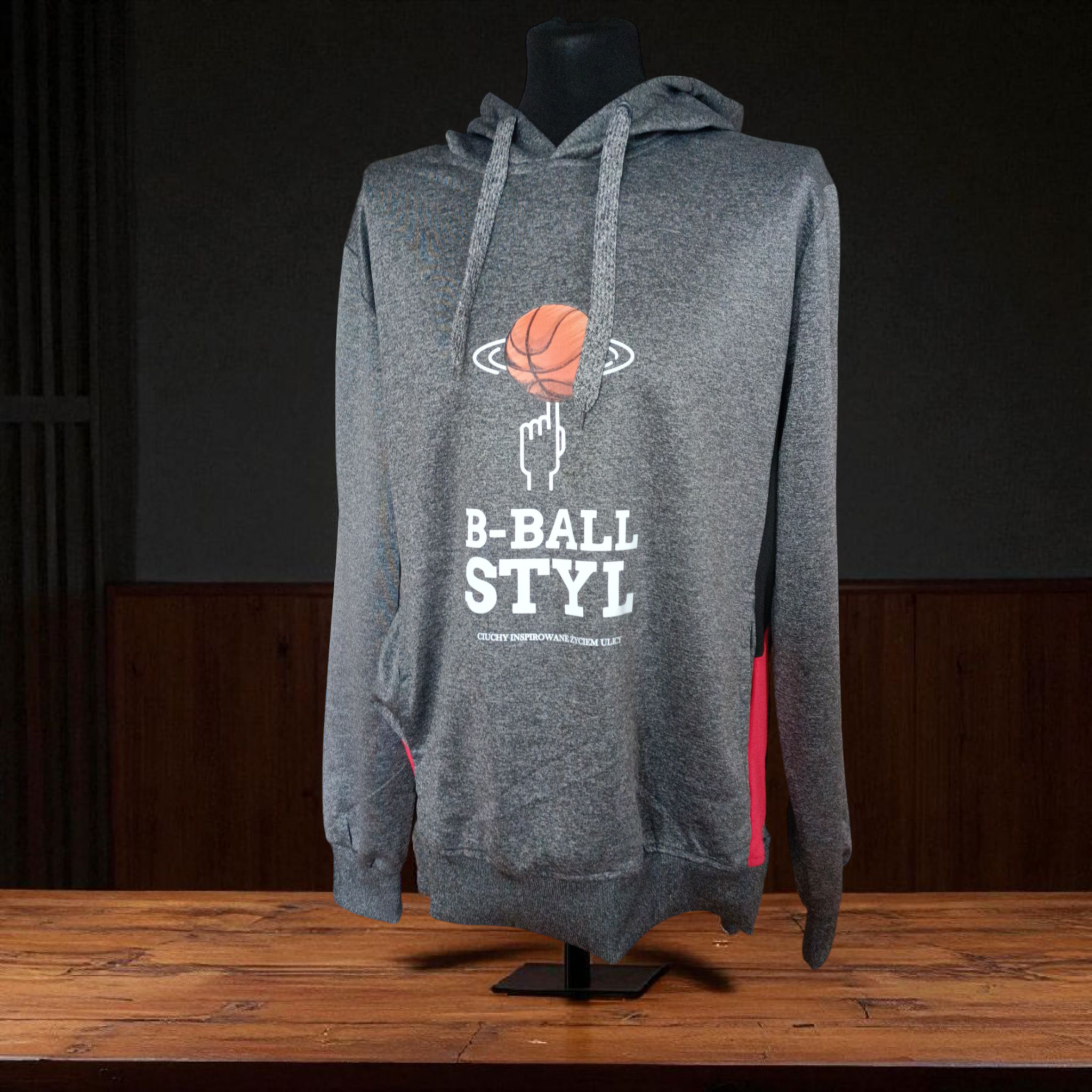 BLUZA Z KAPTUREM "JUST STYLE"